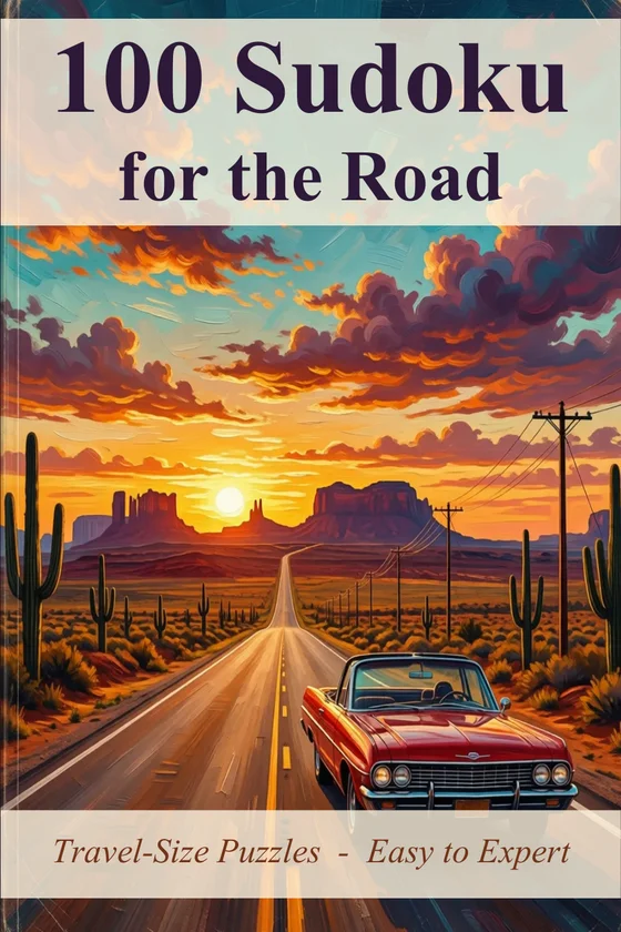 100 Sudoku for the Road cover